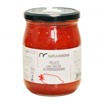 Pelati con salsa di pomodorino